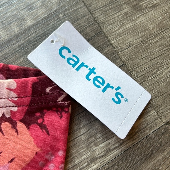 NEW Carters Fall Leaves Pattern Baby Leggings 12 Months - Picture 6 of 10